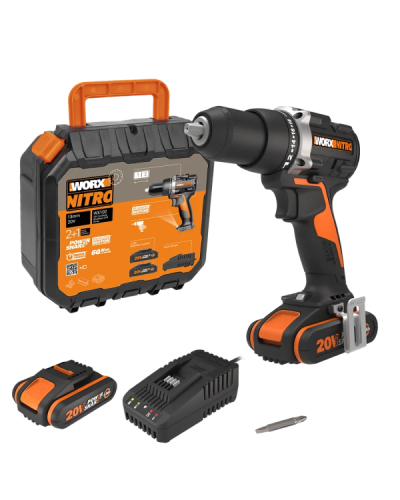 WX102 Taladro atornillador BL NITRO 20V Worx |Sumiteca