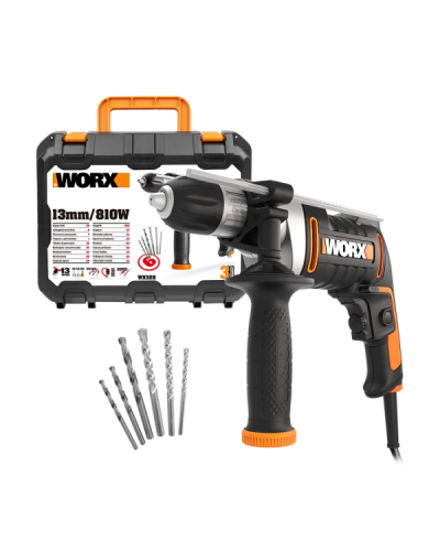 WX328 Taladro con percusión 800W Worx |Sumiteca