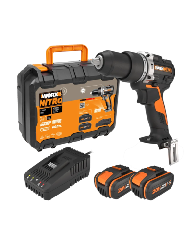 WX352.1 Taladro percutor BL NITRO 20V Worx |Sumiteca