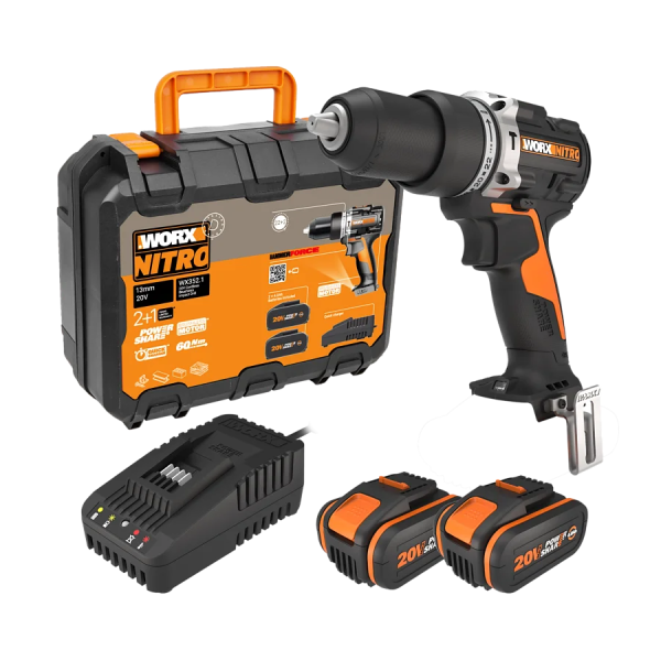 WX352.1 Taladro percutor BL NITRO 20V Worx |Sumiteca