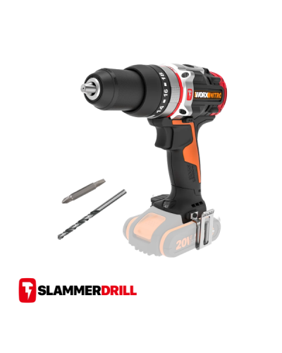 WX354.9 Taladro percutor Slammer BL NITRO 20V Worx |Sumiteca