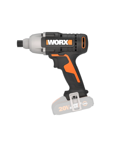 WX291.9 Atornillador de Impacto 20V  170Nm Worx |Sumiteca