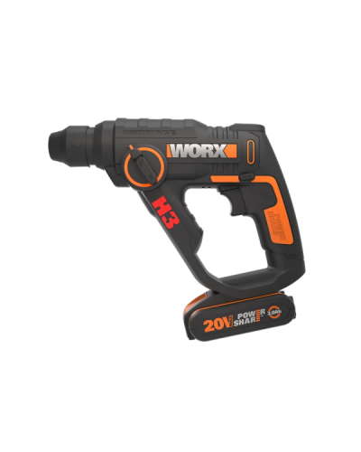 WX390.1 H3 Martillo SDS-Plus 3en1 20V  Worx |Sumiteca