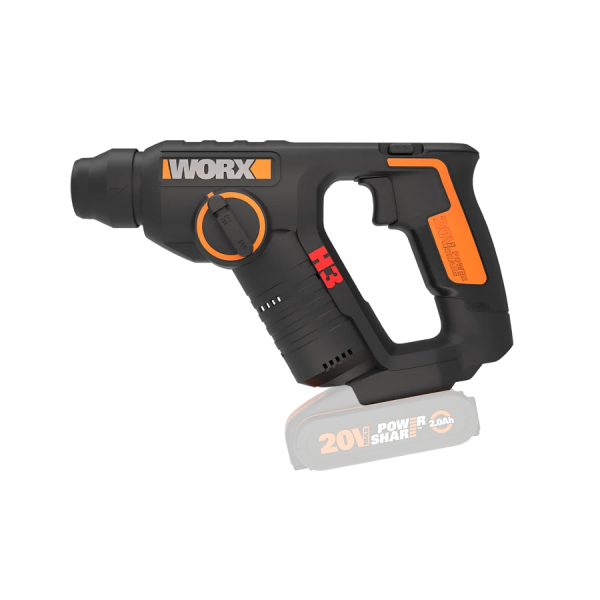 WX394.91 H3 Martillo SDS-Plus 3en1 20V  Worx |Sumiteca