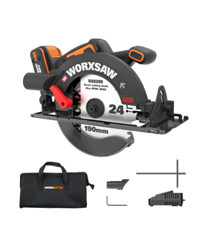 WX520 Sierra circular 185mm BL NITRO 20V  Worx |Sumiteca