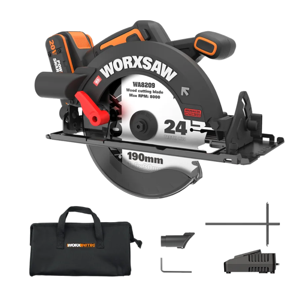 WX520 Sierra circular 185mm BL NITRO 20V  Worx |Sumiteca