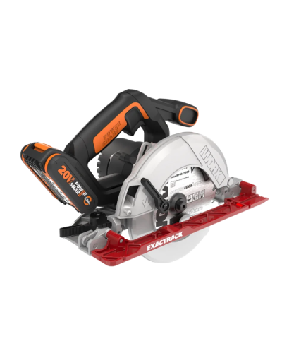 WX530 Sierra circular Exactrack 20V  Worx |Sumiteca