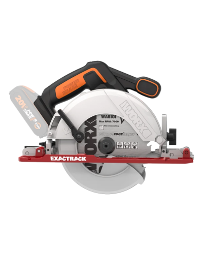 WX530.9 Sierra circular Exactrack 20V  Worx |Sumiteca