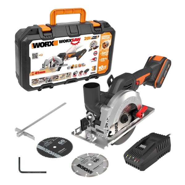 WX531 Sierra circular Worxsaw  20V  Worx |Sumiteca