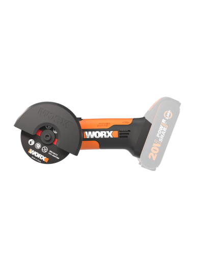 WX801.9 Miniamoladora Chopper 76mm 20V  Worx |Sumiteca