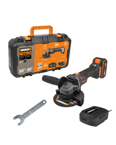 WX814 Amoladora angular 125mm BL NITRO 20V  Worx |Sumiteca