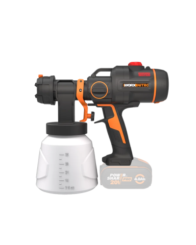 WX020.9 Pistola de pintura BL NITRO 20V  Worx |Sumiteca