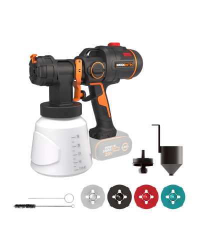 WX020.9 Pistola de pintura BL NITRO 20V  Worx |Sumiteca
