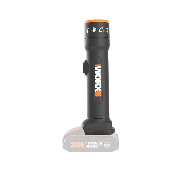 WX027.9 Linterna LED 20V | 4 funciones  Worx |Sumiteca