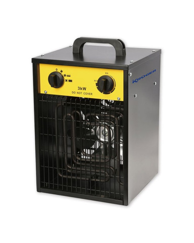 Calefactor Eléctrico Ind. - 3 kW y 476 m³/ LYRA33 | Sumiteca