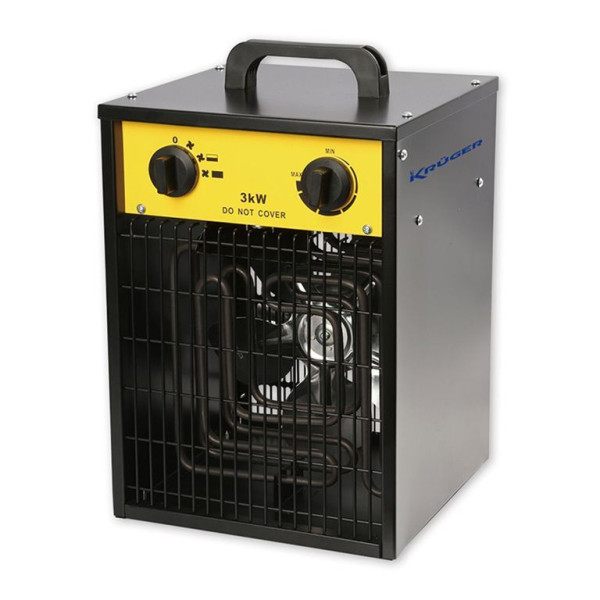 Calefactor Eléctrico Ind. - 3 kW y 476 m³/ LYRA33 | Sumiteca