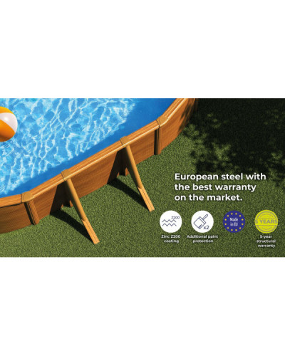 Piscina  KIT500W Pacific Ovalada Gre | Sumiteca