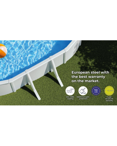 Piscina  KITPROV618 Atlantis ovalada Gre | Sumiteca