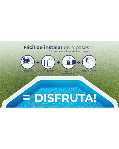 Piscina  KIT730ECO Fidji ovalada Gre | Sumiteca