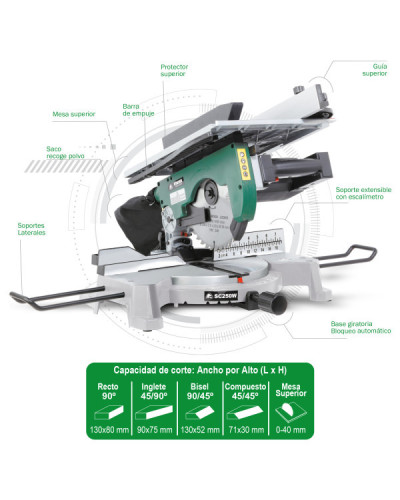 SC 250 W Ingletadora 1800W  Stayer | Sumiteca