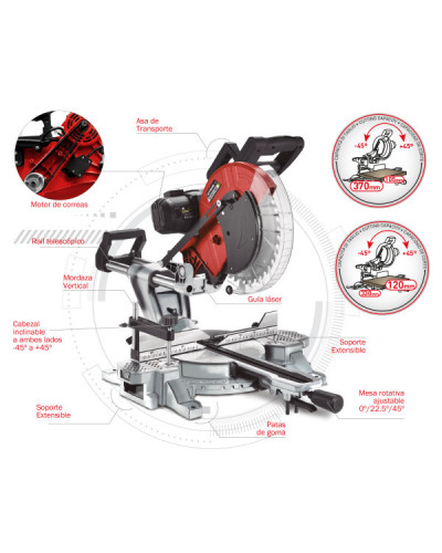 SCR 315 W Ingletadora telesc. 1800W  Stayer | Sumiteca