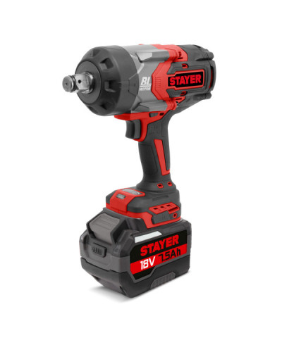 IWB 1600 Llave impacto 18V 7.5Ah  Stayer | Sumiteca