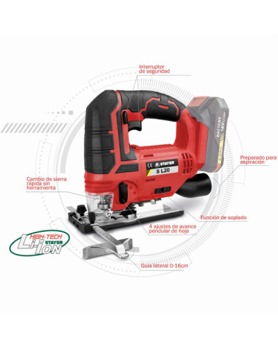 S L2024 Sierra caladora 18V 4.0Ah  Stayer | Sumiteca