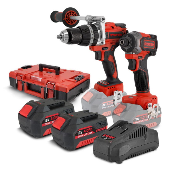 PBL 80 P L2024 + ISL 230 L20 Taladro 18V  Stayer | Sumiteca