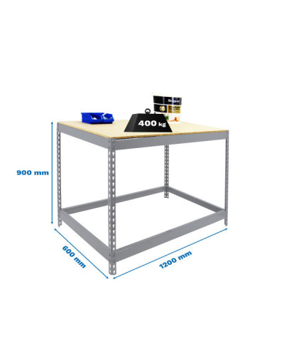 Banco de trabajo BASIC 1 901260-1 Galvanizado | Sumiteca