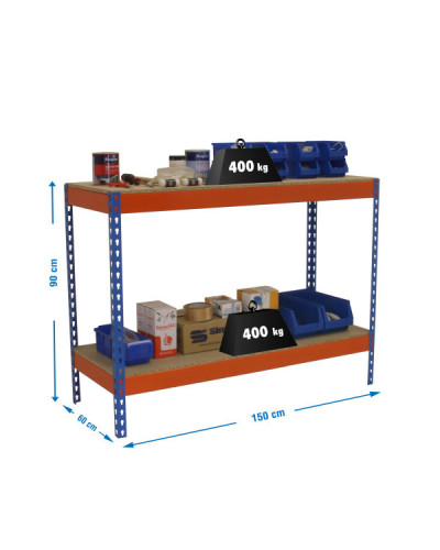 Banco de trabajo BASIC 2 901560-2 Azul/Naranja | Sumiteca