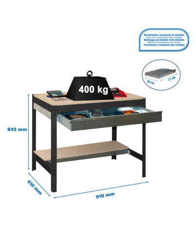 Banco de trabajo BT0 BOX 900  | Sumiteca