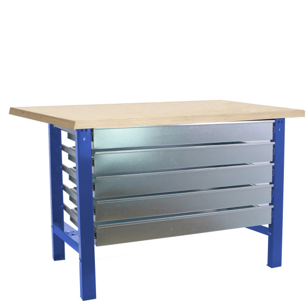 Banco industrial SIMONWORK BT6 MDF 5Box  Azul | Sumiteca