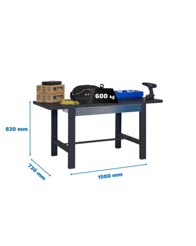 Banco industrial SIMONWORK BT6 Metal 1Box   | Sumiteca