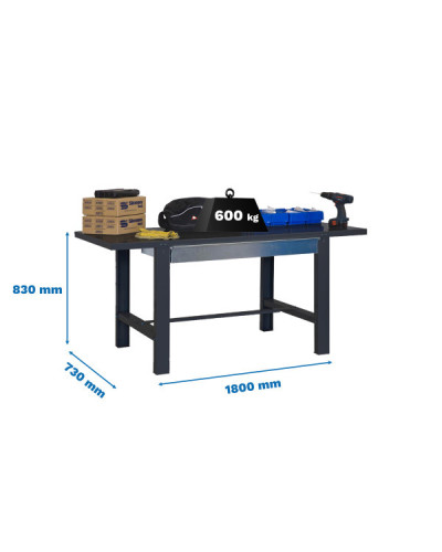 Banco industrial SIMONWORK BT6 Metal 1Box   | Sumiteca