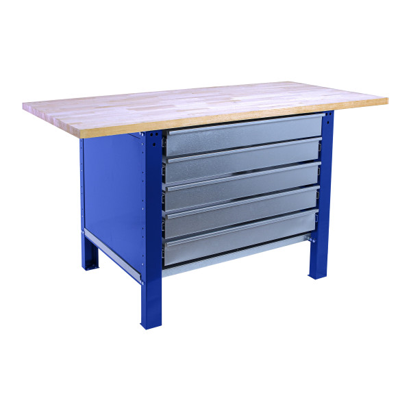 Banco de trabajo BT6 PRO Laminate 5Box  Azul | Sumiteca