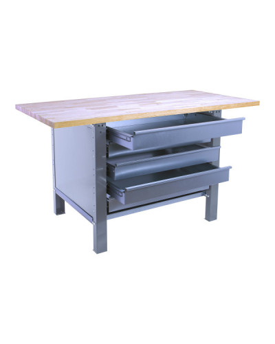 Banco de trabajo BT6 PRO Laminate 5Box  Gris | Sumiteca
