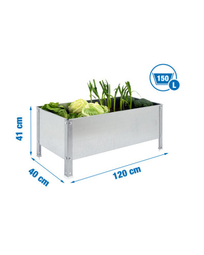 Huerto Urbano SimonGarden Urban 150L Galvanizado | Sumiteca