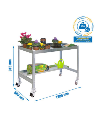 Mesa Jardinería Móvil SimonGarden Desk 120cm | Sumiteca