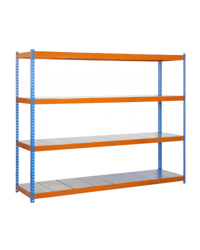 Estantería gran carga 400 kg/nivel 1804-4 | Sumiteca