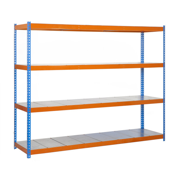 Estantería gran carga 400 kg/nivel 1804-4 | Sumiteca