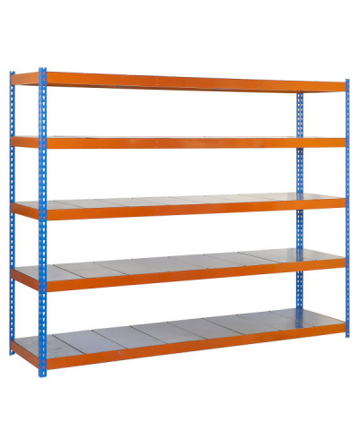Estantería gran carga 400 kg/nivel 1806-5 | Sumiteca
