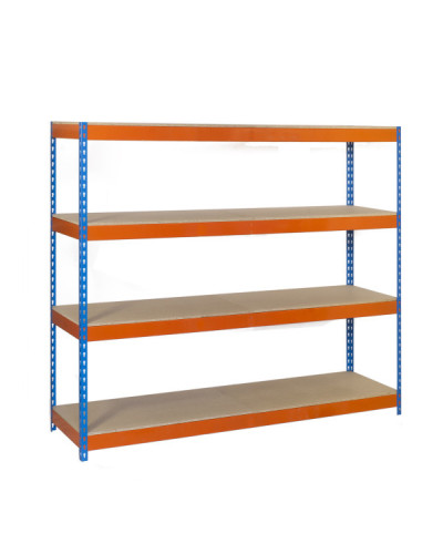 Estantería 300 kg/nivel SIMONFORTE 1804-4 | Sumiteca