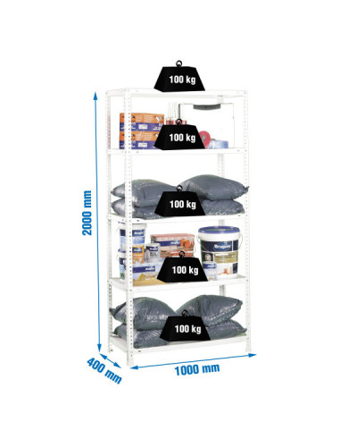 Balda con tornillos COMFORT PLUS 5/400  | Sumiteca