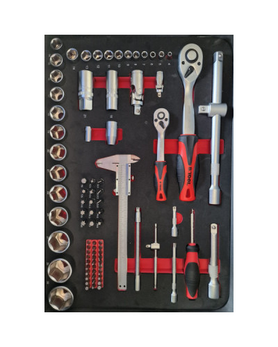 KIT BTA147 CON 147 HERRAMIENTAS EN B.TOOL | Sumiteca