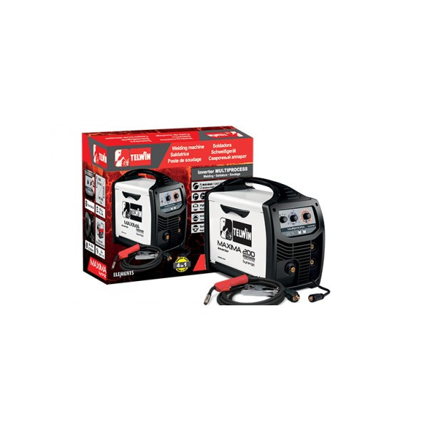 SOLDADORA INVERTER HILO MAXIMA 200 Telwin | Sumiteca