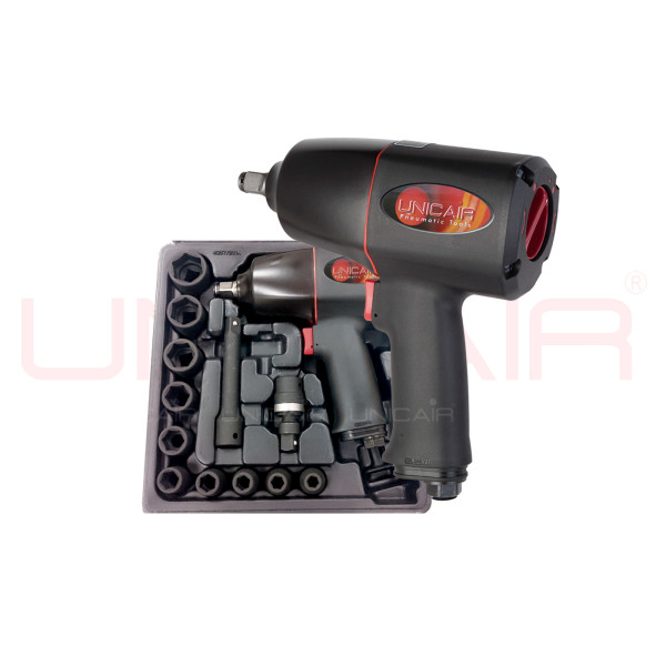 Llave de impacto neumática Unicair LLI-434 KIT  | Sumiteca