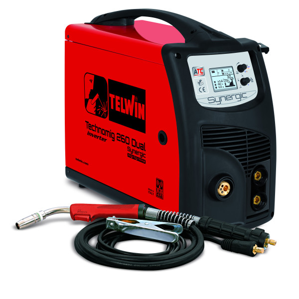 SOLDADORA INVERTER HILO TECHNOMIG 260 Telwin | Sumiteca