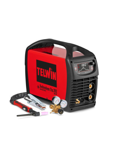 SOLDADORA INVERTER TECHNOLOGY TIG 202 Telwin | Sumiteca