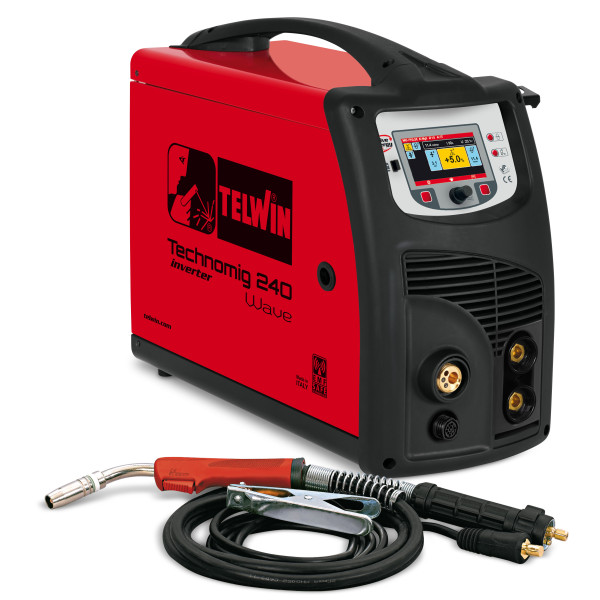 SOLDADORA INVERTER HILO TECHNOMIG 240 Telwin | Sumiteca