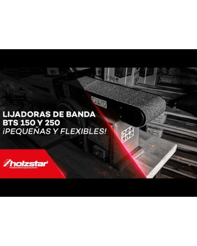 LIJADORA DE BANDA Y DISCO BTS 150 Holzstar | Sumiteca